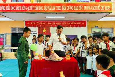 NGÀY HỘI STEM KẾT HỢP NGÀY HỘI ĐỌC SÁCH – SÂN CHƠI BỔ ÍCH VÀ SÁNG TẠO CHO HỌC SINH TRƯỜNG TIỂU HỌC HÀNH DŨNG